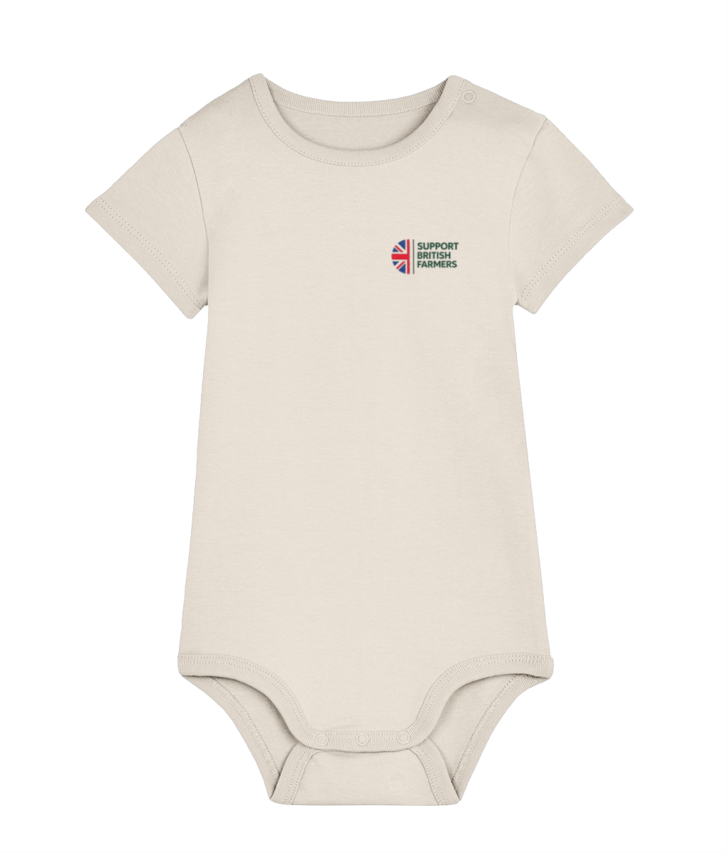 Baby Farmer Bodysuit Support British Farmers