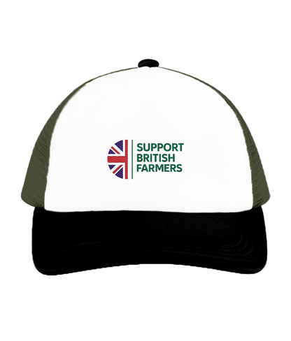 Beechfield Retro Tractor Cap Support British Farmers