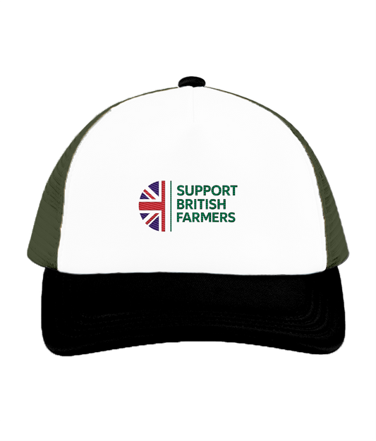 Beechfield Retro Tractor Cap Support British Farmers