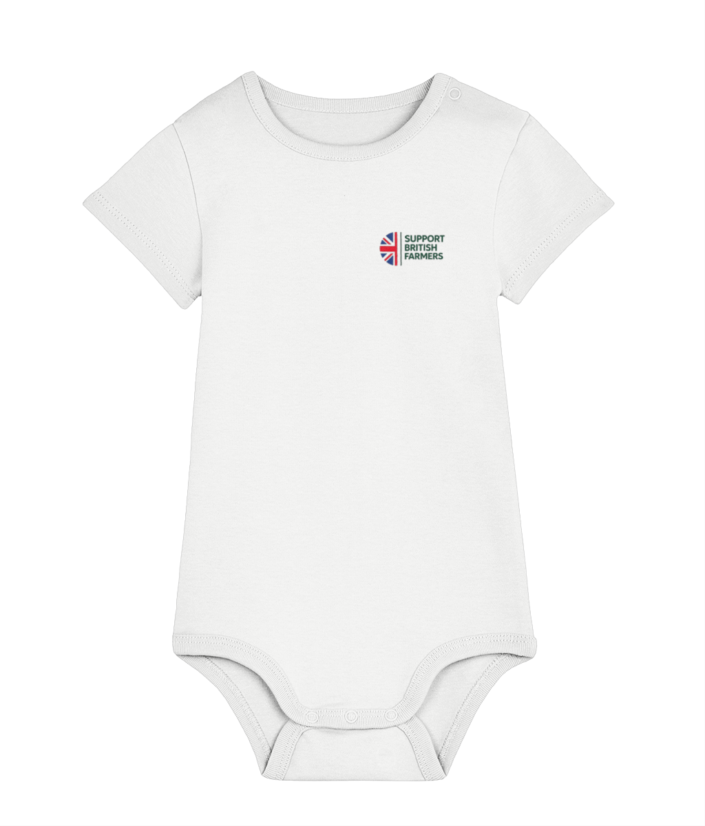 Baby Farmer Bodysuit Support British Farmers