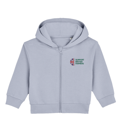 Baby Farmer Hoodie Embroidered Support British Farmers