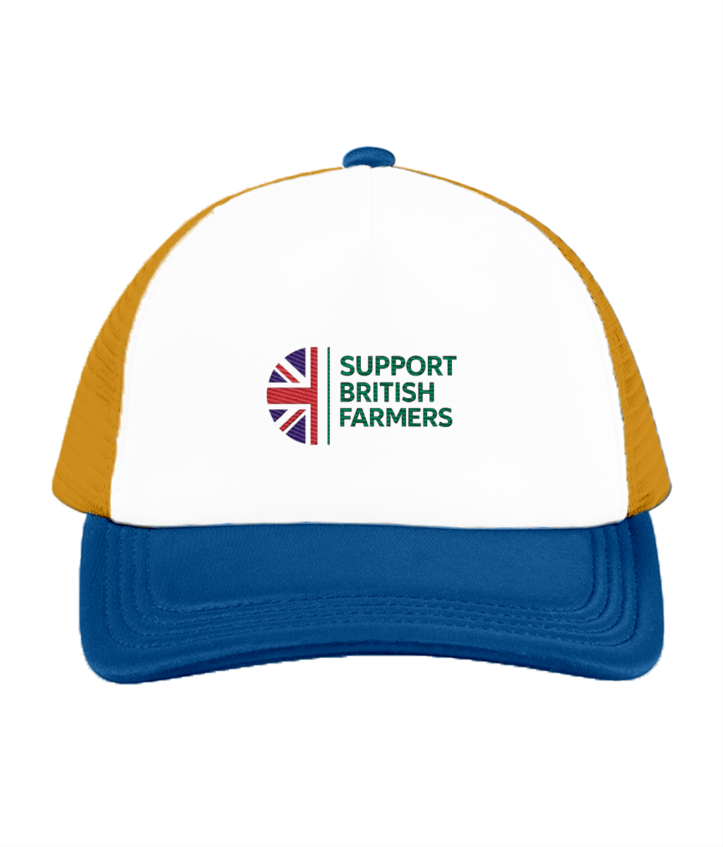 Beechfield Retro Tractor Cap Support British Farmers