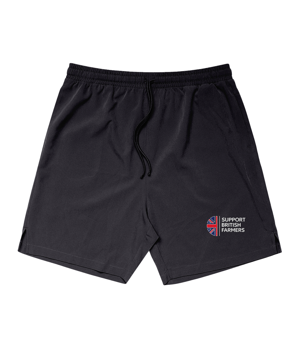 Active Farmers Field Shorts 18" Ink Blue Support British Farmers