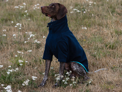 Fleece Dog Jumper - Navy