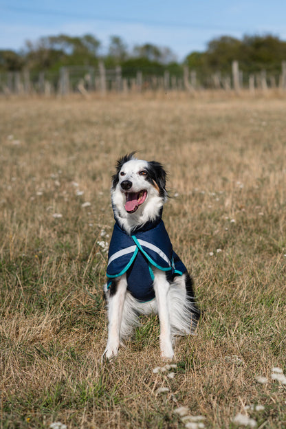 Luxe Waterproof Dog Coat 250g - Navy