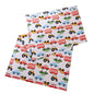 OLIVIA ROCCO Duvet Set Beep Beep Digger Trucks Theme Cotton Blend Matching Pillowcase