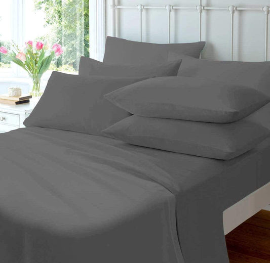 Flannelette Duvet Set Brushed Cotton Super Soft Warm Luxuriously Bedroom