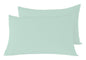 OLIVIA ROCCO Basics Flat Sheet Cotton Linen Blend Soft Luxurious Bedding In Multiple
