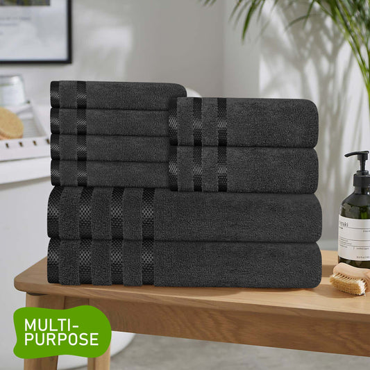 Grey Towels 100% Cotton Quality Super Absorbent