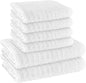 OLIVIA ROCCO Hydro Cotton Ribbed Towels Jumbo Bath Sheets 2 Pack Charcoal Highly