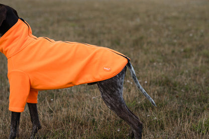 Fleece Dog Jumper - Orange