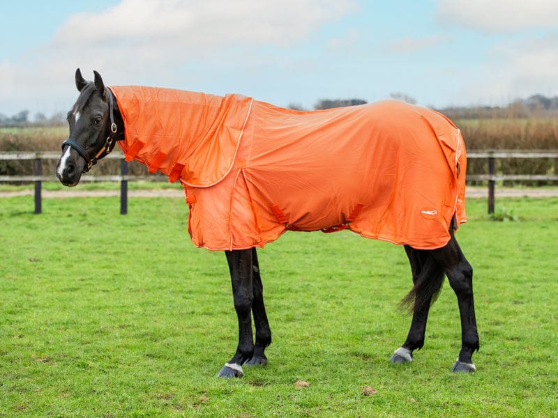 Mesh Fly Rug - Orange