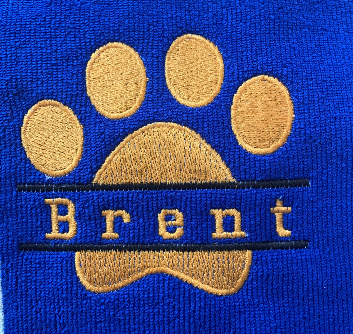 Pet Bubble Blanket - Name in Paws - Personalised
