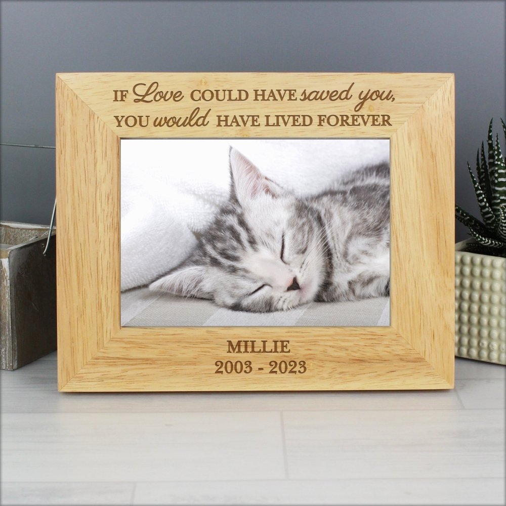 Personalised Pet Memorial 5x7 Inch Photo Frame