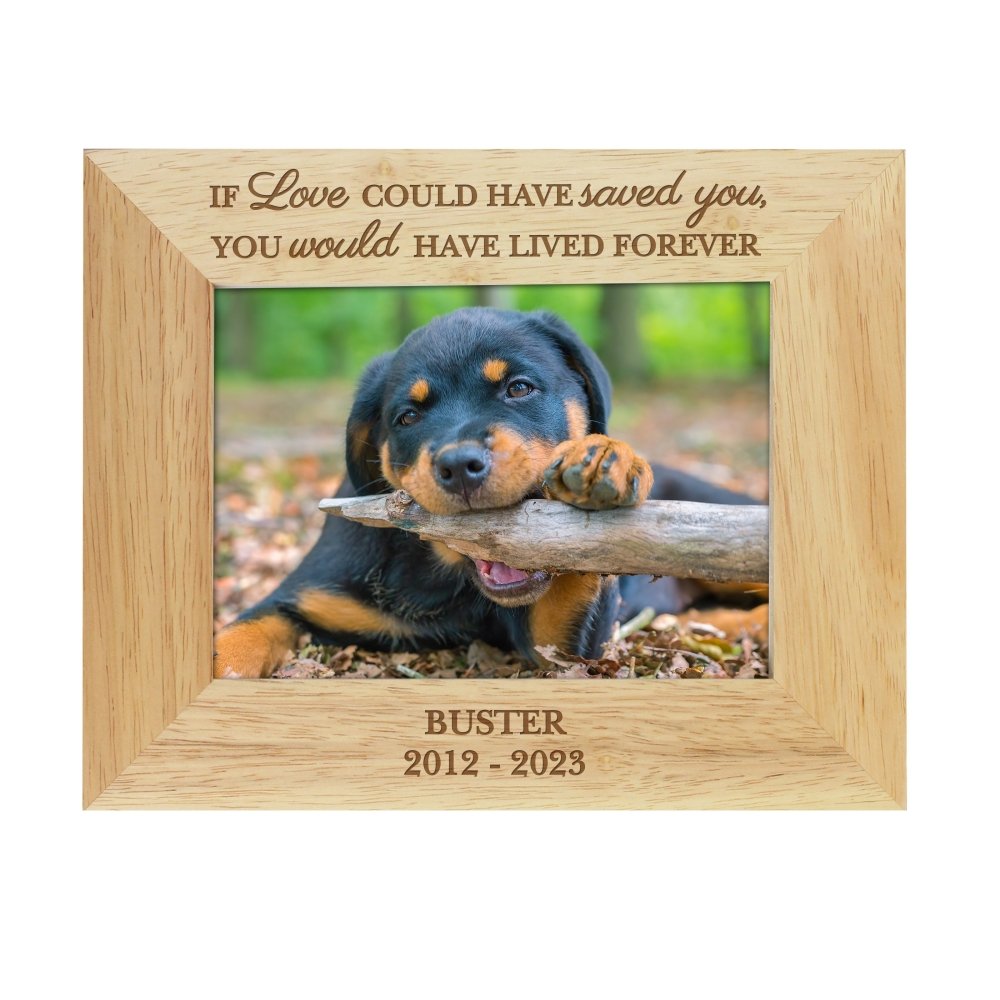 Personalised Pet Memorial 5x7 Inch Photo Frame