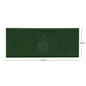 Embossed Pineapple Grey Spaghetti Door Mat