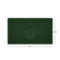 Embossed Pineapple Grey Spaghetti Door Mat