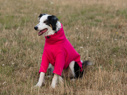 WIDE FIT Fleece Dog Jumper - Pink