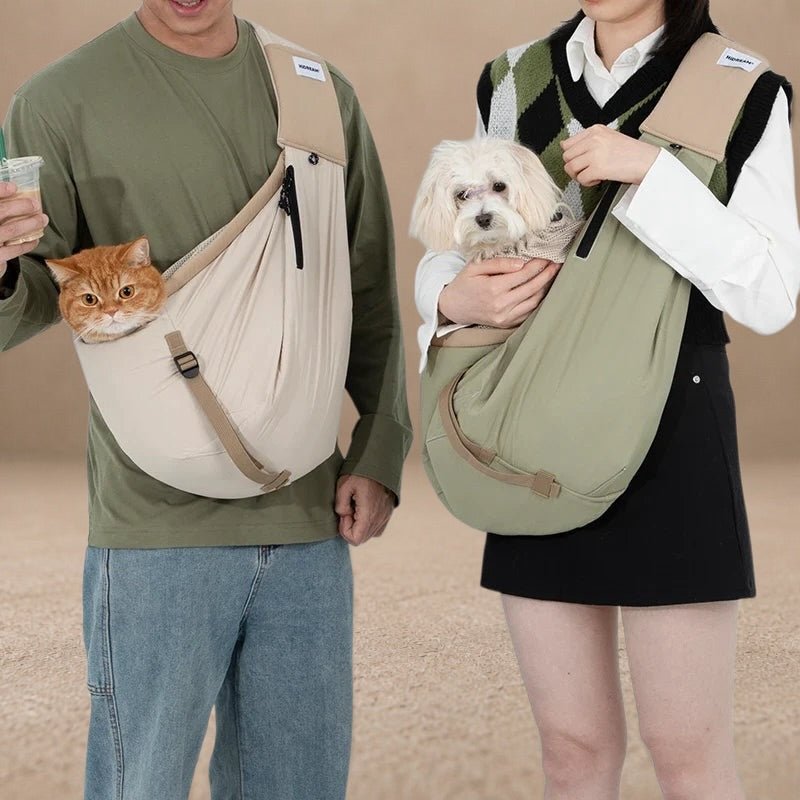 Portable Crossbody Pet Sling Carrier Bag