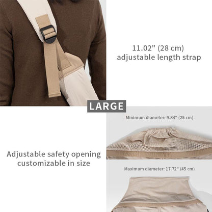 Portable Crossbody Pet Sling Carrier Bag