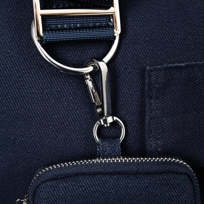 Soho Poms Berwick Pet Carrier - Navy - Ideal for Dogs & Cats