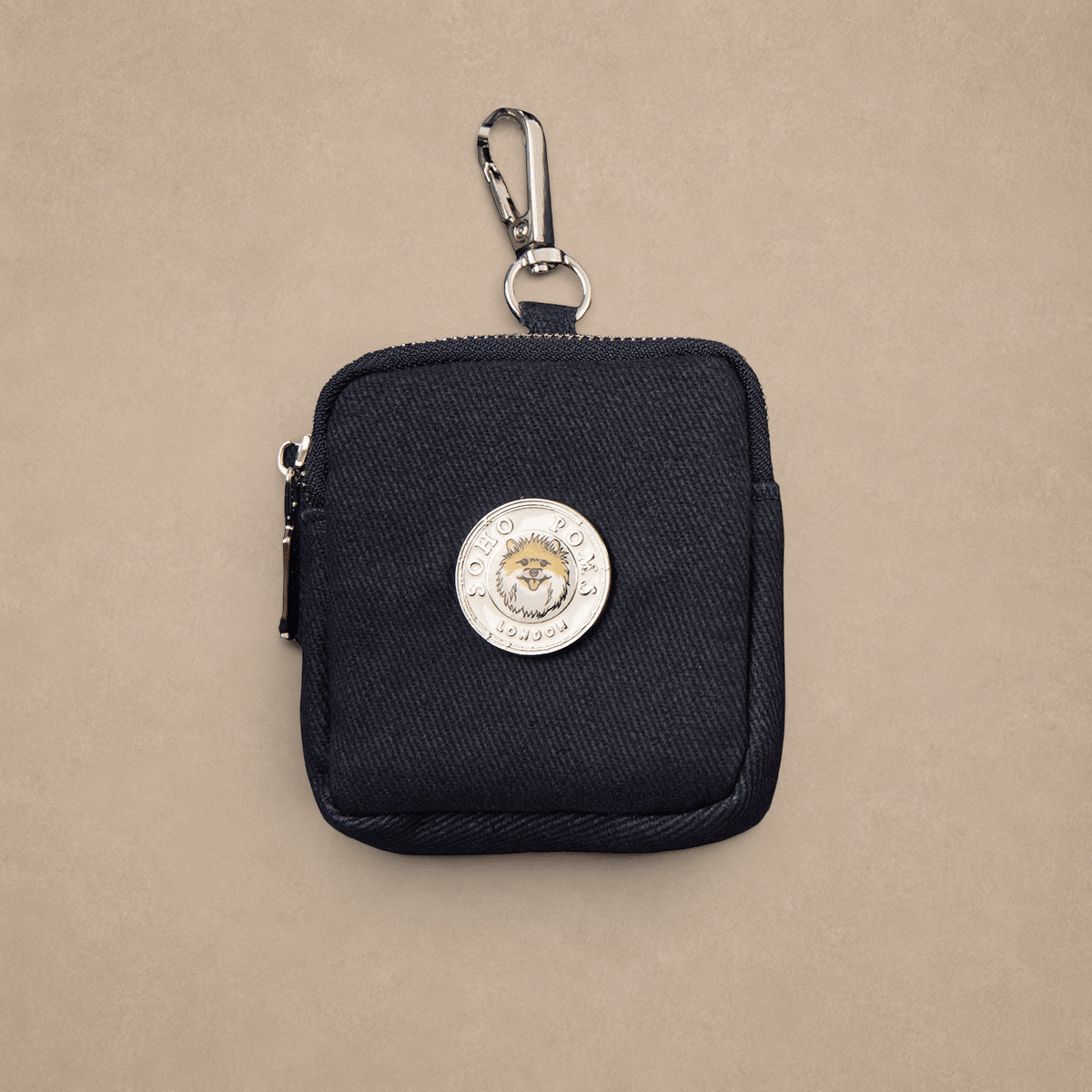 Soho Poms Berwick Treat Pouch - Navy