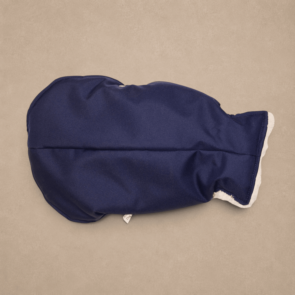 Soho Poms Blue & Ivory Teddy Bear Waterproof Dog Jacket
