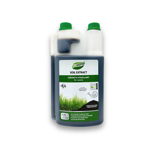 Liquid Lawn Feed – Organic Fertiliser & Soil Regenerator (Vermicompost) 1L
