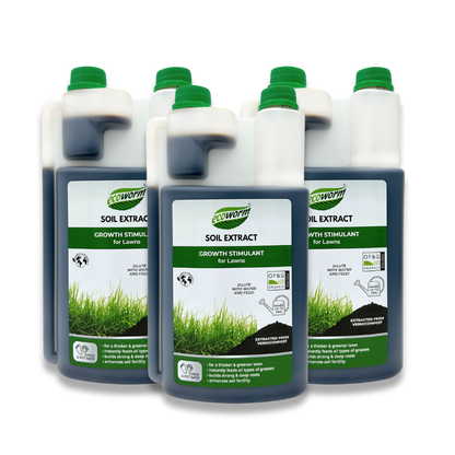 Liquid Lawn Feed – Organic Fertiliser & Soil Regenerator (Vermicompost) 1L