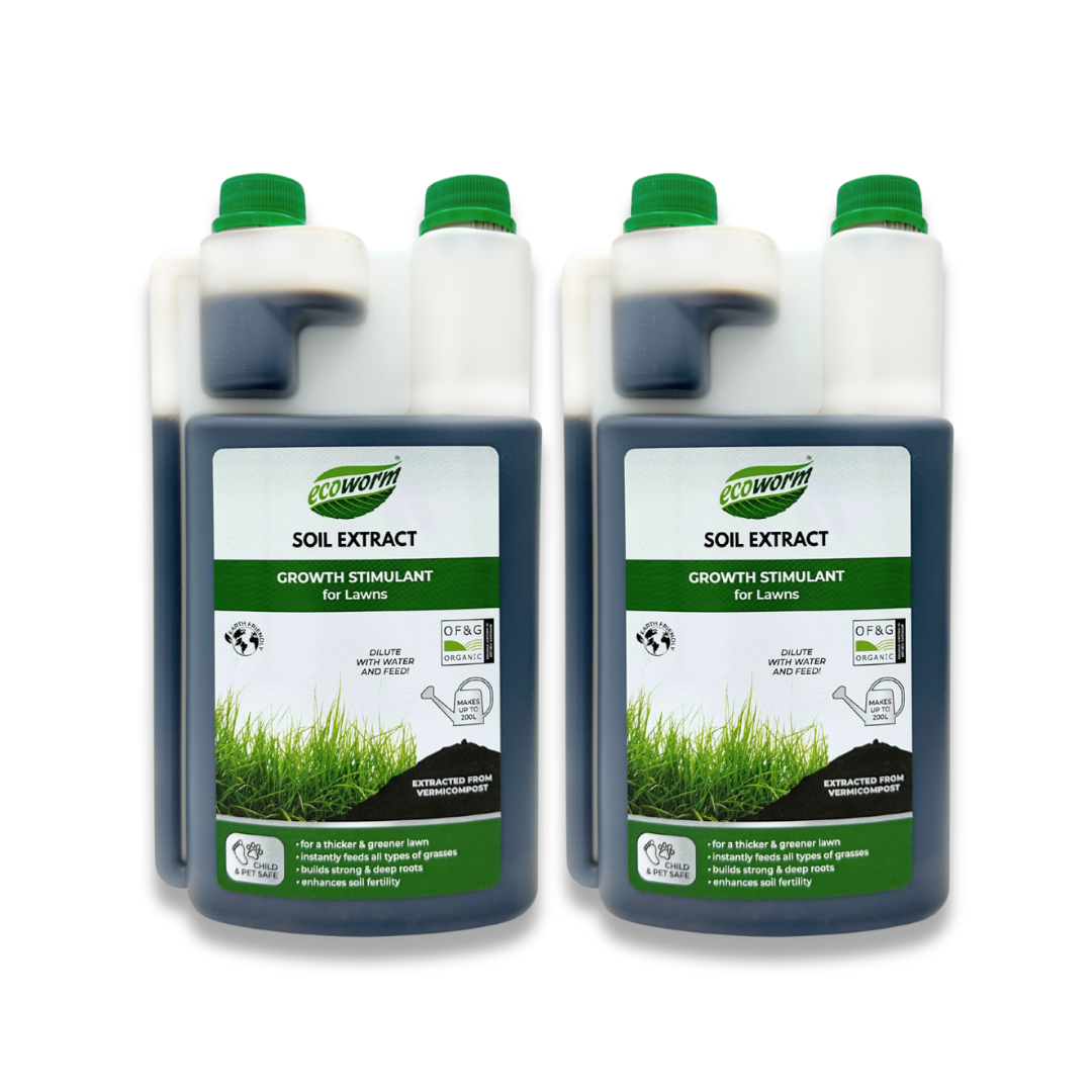 Liquid Lawn Feed – Organic Fertiliser & Soil Regenerator (Vermicompost) 1L