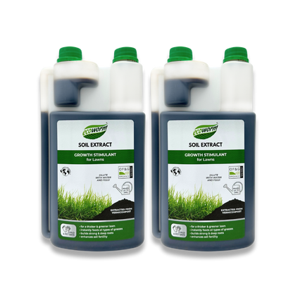 Liquid Lawn Feed – Organic Fertiliser & Soil Regenerator (Vermicompost) 1L