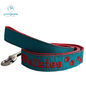 Dog Lead - Paws - Handcrafted - Personalised - 25mm / 120cm Length
